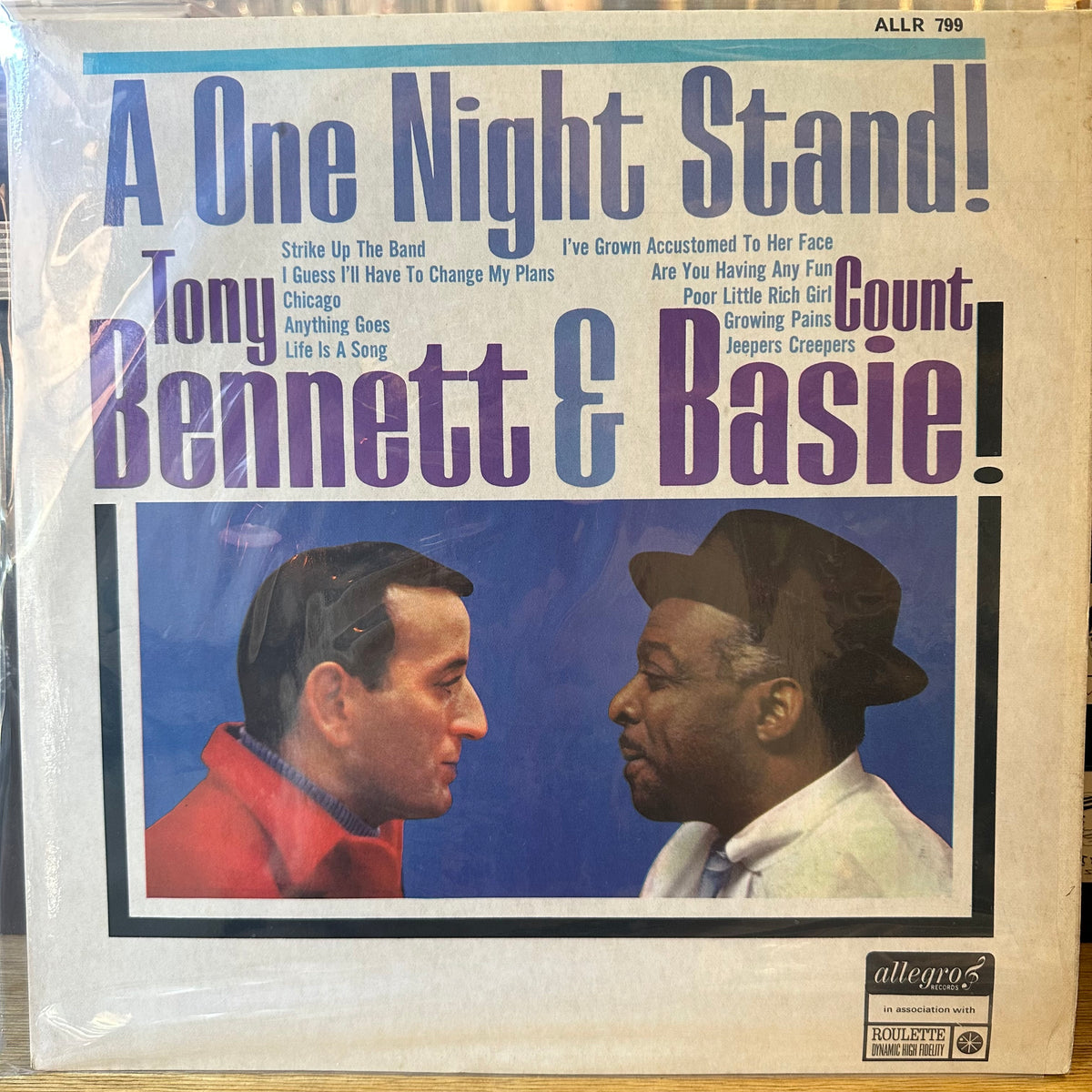 tony bennet & count basie - a one night stand