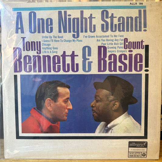 tony bennet & count basie - a one night stand