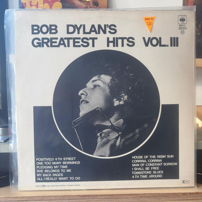 Bob Dylan - Bob Dylan's Greatest Hits vol. 3