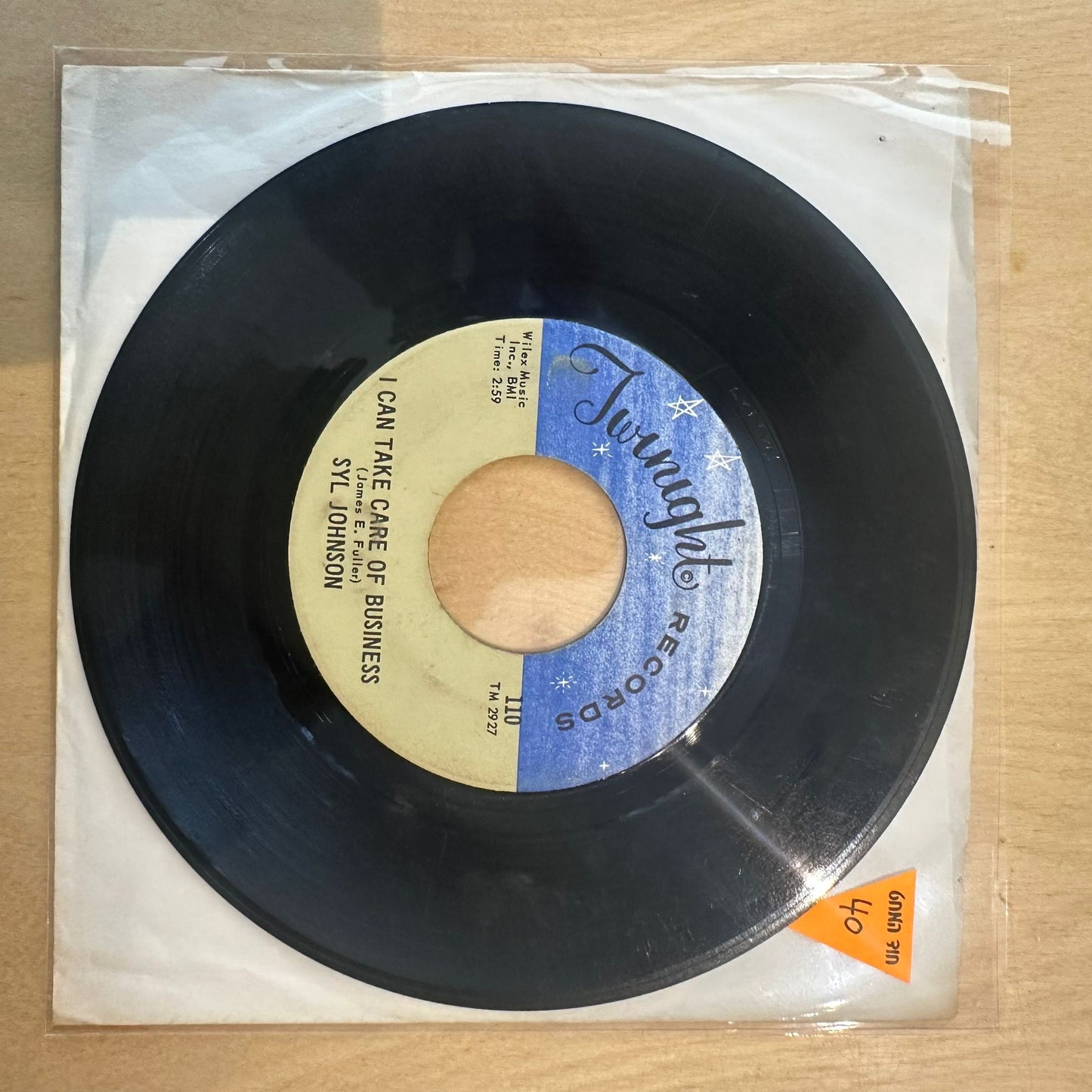 Syl Johnson — Dresses Too Short / I Can Take Care Of Business 7"