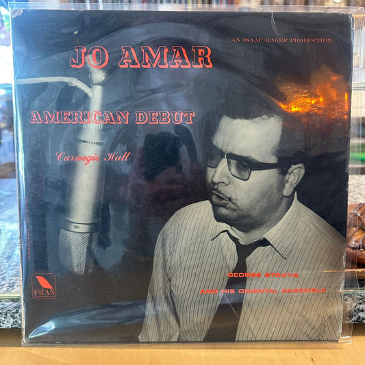 Jo Amar With George Stratis And His Oriental Ensemble – American Debut - Carnegie Hall