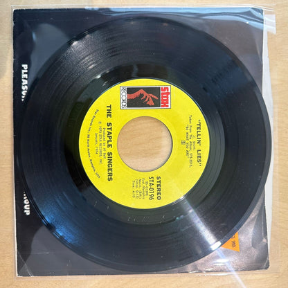 The Staple Singers — Touch A Hand, Make A Friend / Tellin' Lies 7"