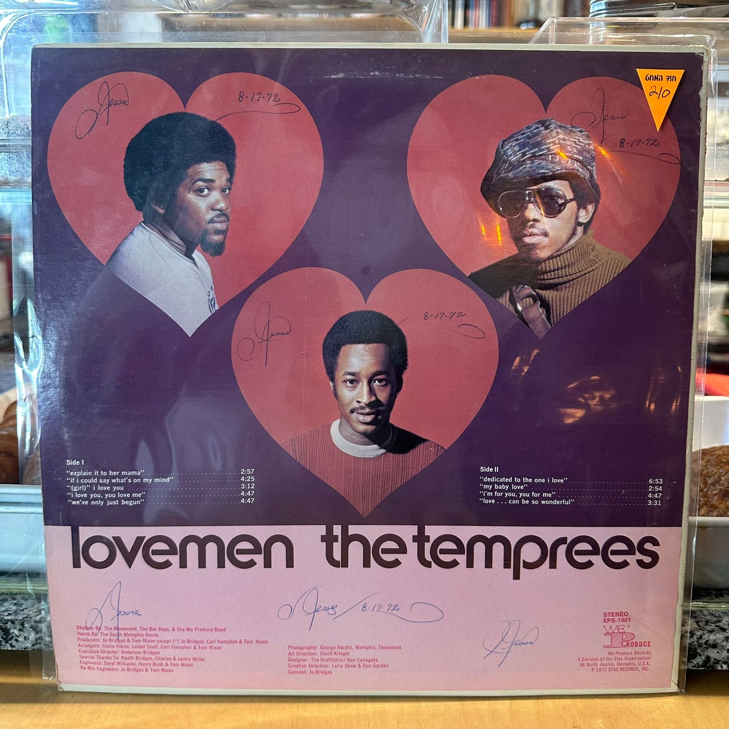 The Temprees - Lovemen