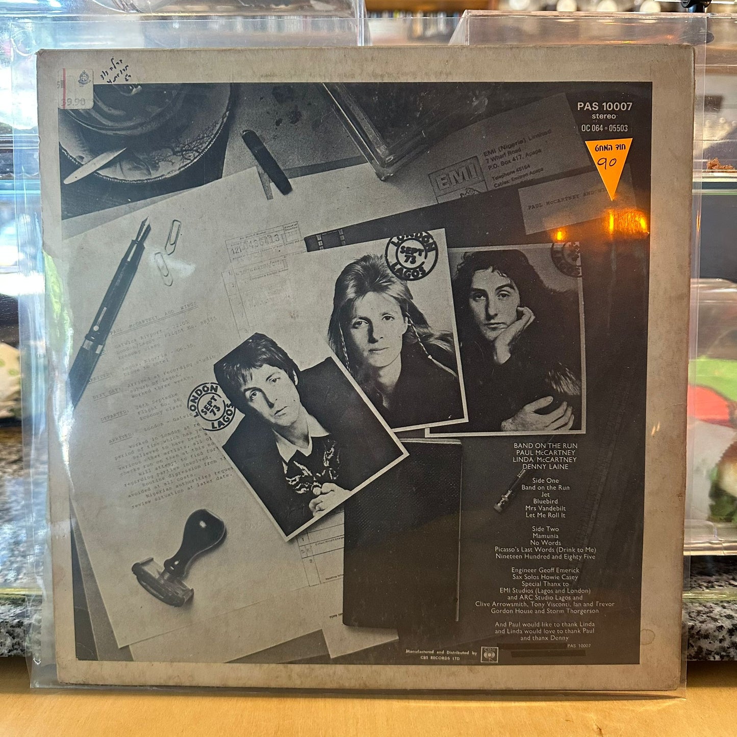 Paul McCartney And Wings - Band On The Run