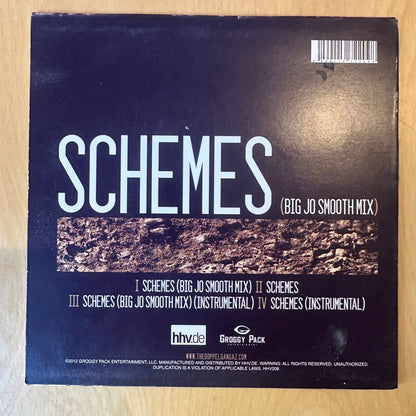 The Doppelgangaz - Schemes (Big Jo Smooth Mix) 7”