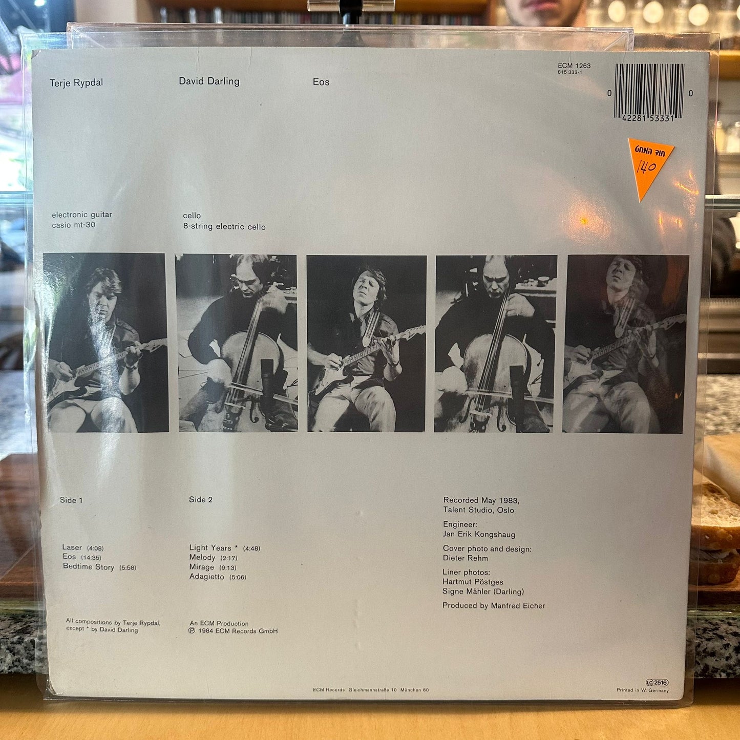 Terje Rypdal, David Darling – Eos