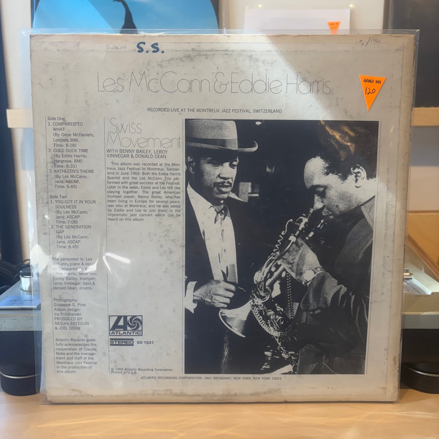 Les McCann & Eddie Harris - Swiss Movement