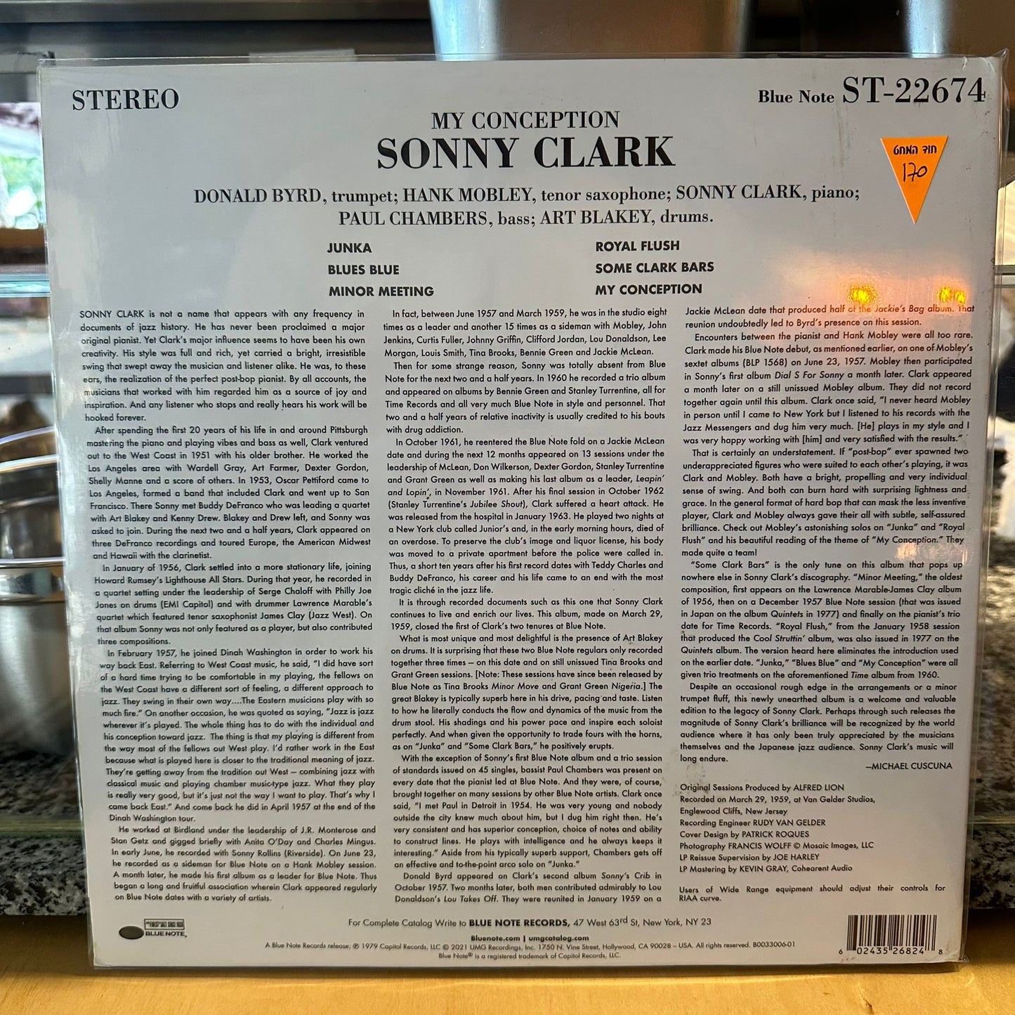 Sonny Clark – My Conception