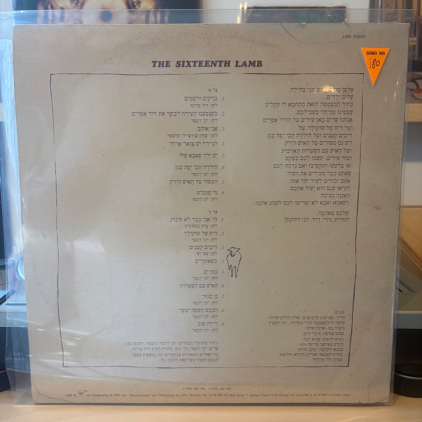 הכבש הששה עשר - הכבש הששה עשר
