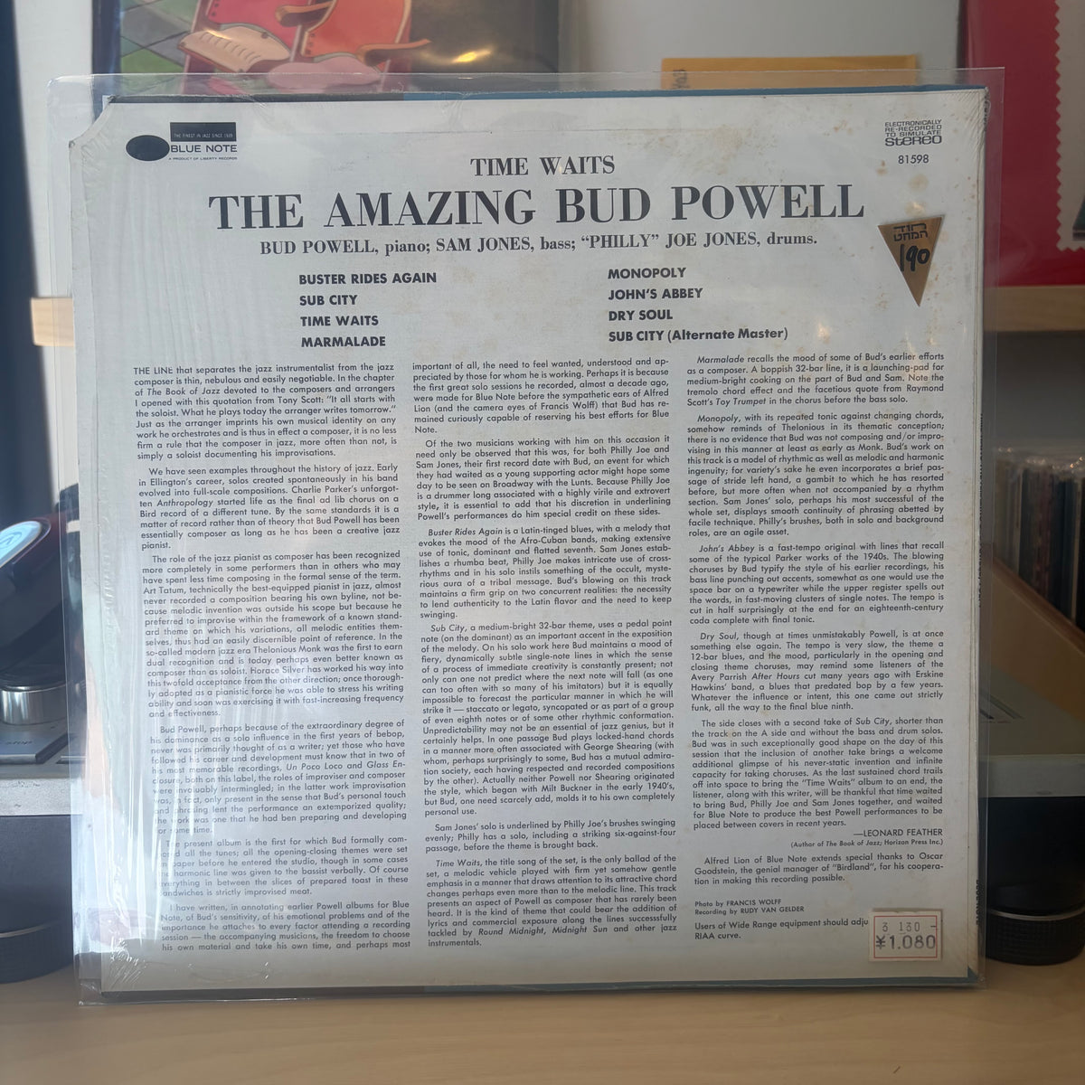 Bud Powell - Time Waits The Amazing