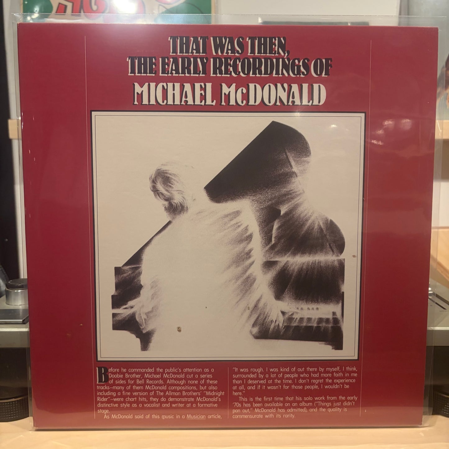 Michael Mcdonald - That Was Then, The Early Recordings Of Michael Mcdonald