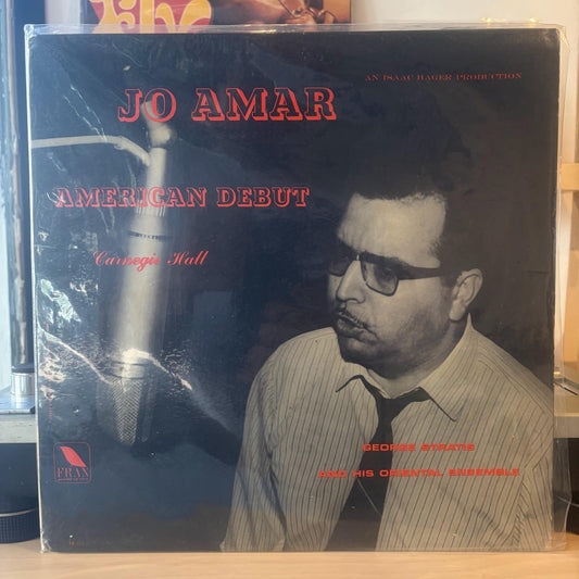 Jo Amar With George Stratis And His Oriental Ensemble - American Debut - Carnegie Hall
