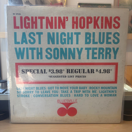 Lightnin' Hopkins & Sonny Terry - Last Night Blues