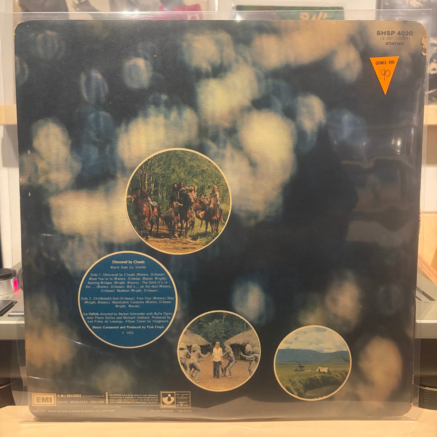 Pink Floyd - Obscured By Clouds (uk)