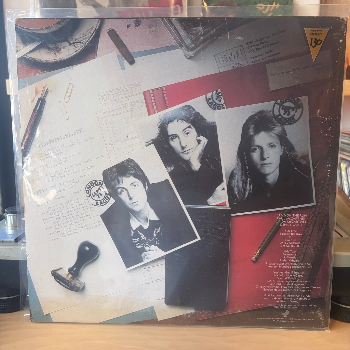Paul McCartney And Wings - Band On The Run