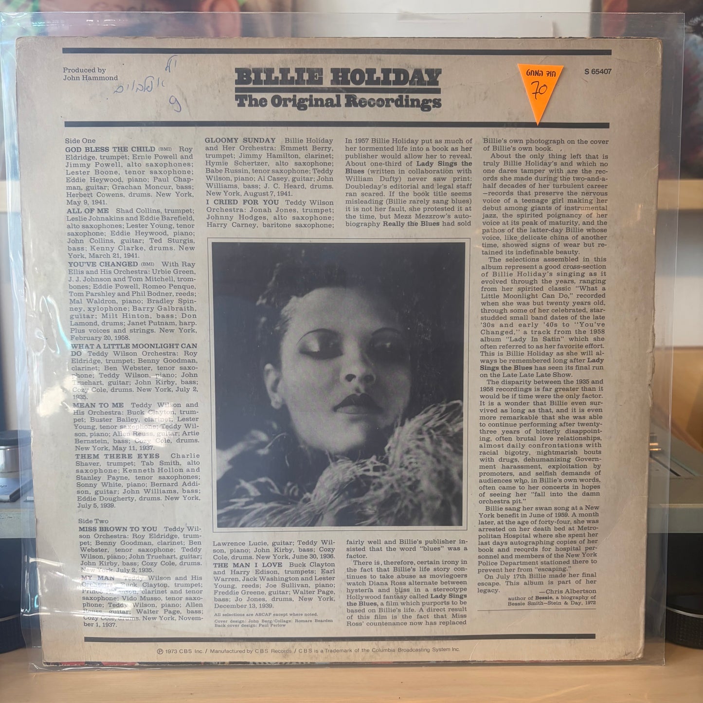 Billie Holiday - The Original Recordings