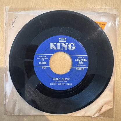 Little Willie John — Walk Slow / You Hurt Me 7"