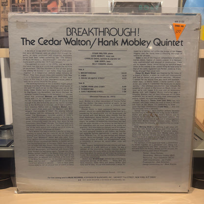 The Cedar Walton Hank Mobley Quintet - Breakthrough