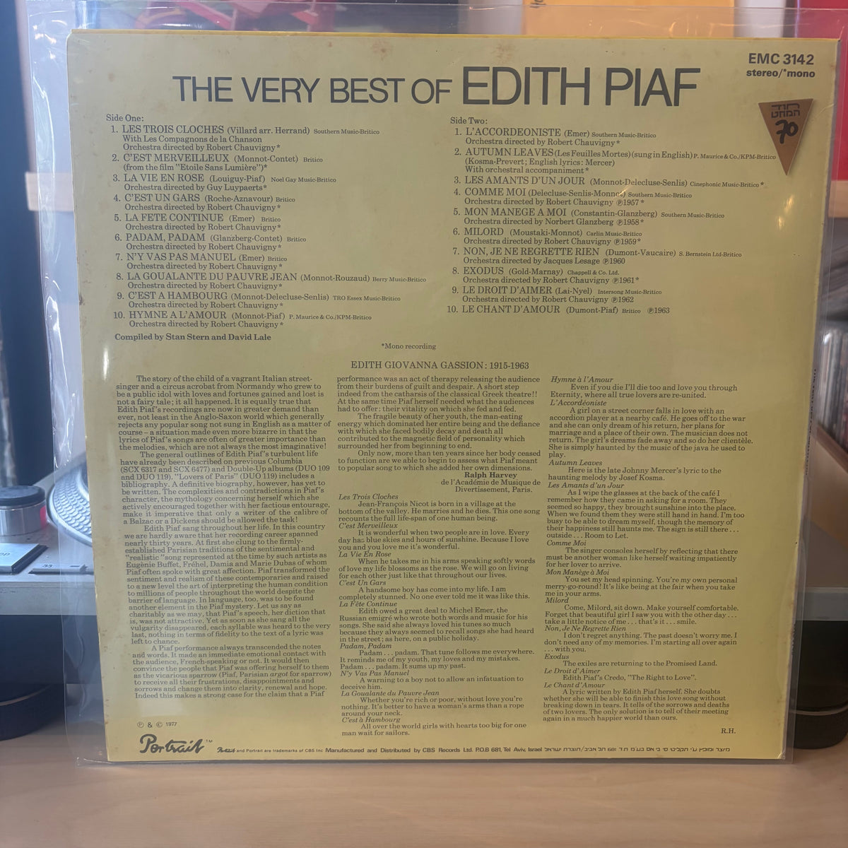 Edith Piaf - The Very Best Of Edith Piaf