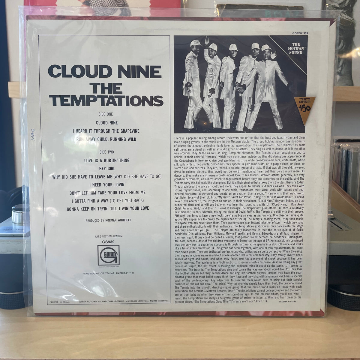The Temptations - Cloud Nine