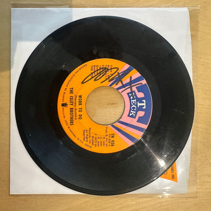 The Isley Brothers — Work To Do 7"