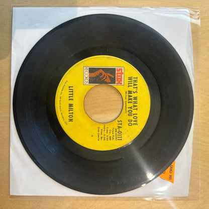 Little Milton — I'm Living Off The Love You Give 7"