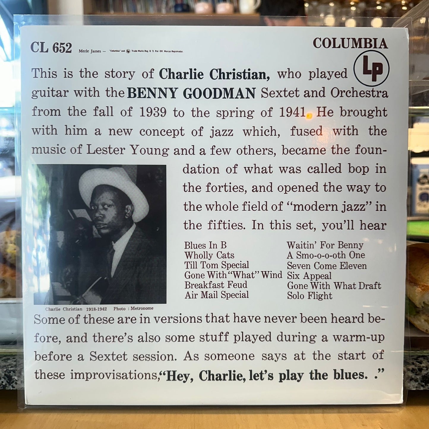 Charlie Christian With The Benny Goodman Sextet And Orchestra - With The Benny Goodman Sextet And Orchestra