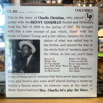Charlie Christian With The Benny Goodman Sextet And Orchestra - With The Benny Goodman Sextet And Orchestra