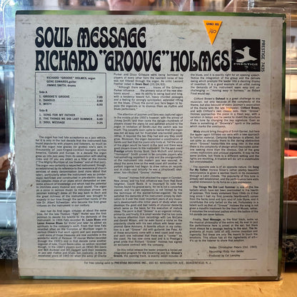 Richard "Groove" Holmes - Soul Message
