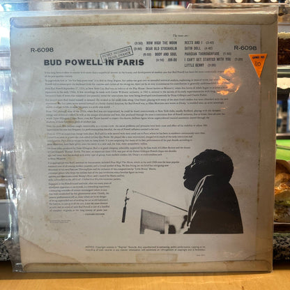 Bud Powell - Bud Powell In Paris