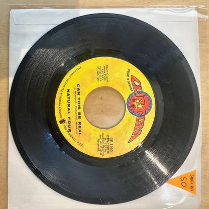 Natural Four — Can This Be Real / Try Love Again 7"