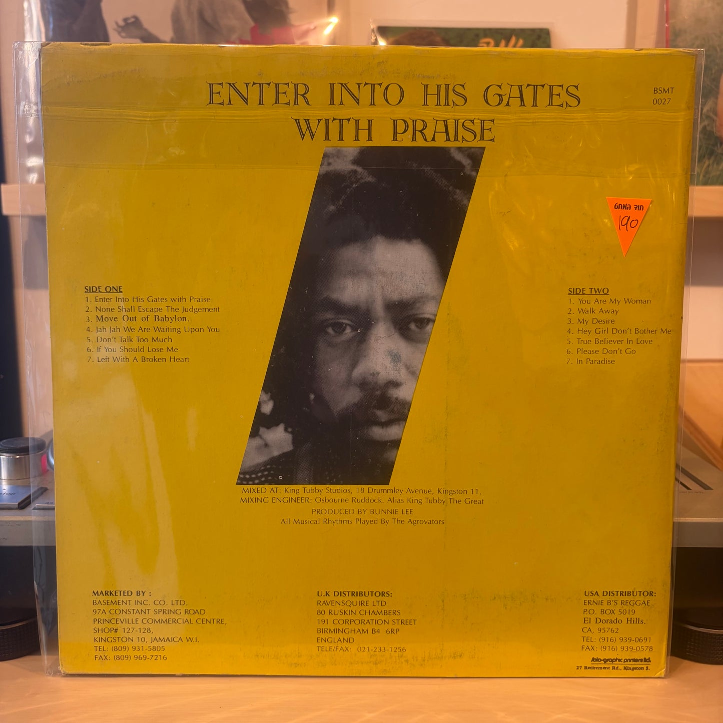 Johnny Clarke - Enter Into His Gates With Praise
