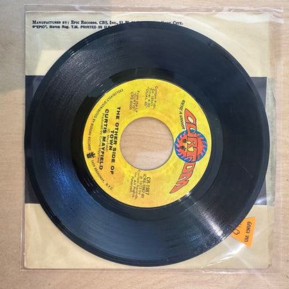 Curtis Mayfield — Future Shock / The Other Side Of Town 7"