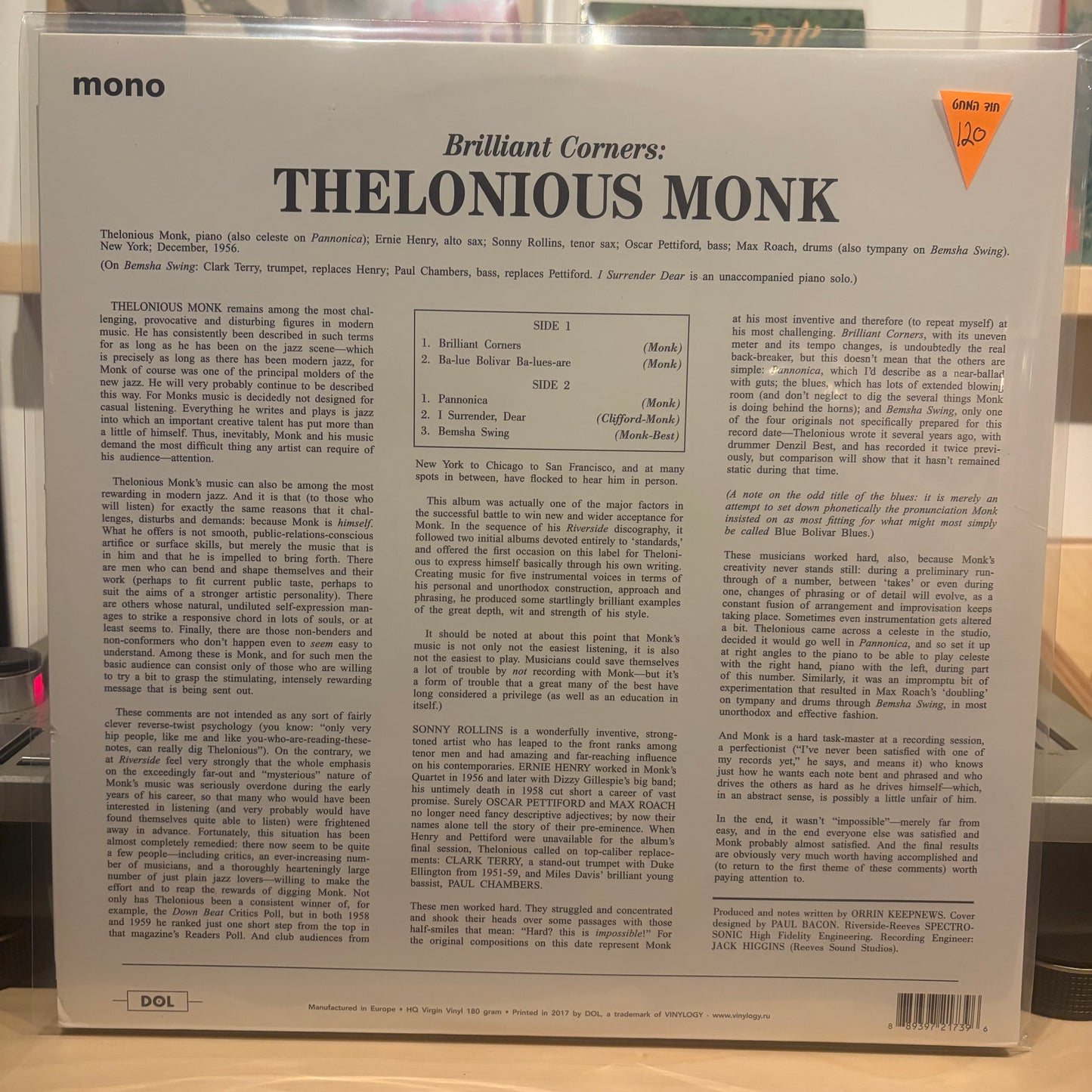 Thelonious Monk - Brilliant Corners