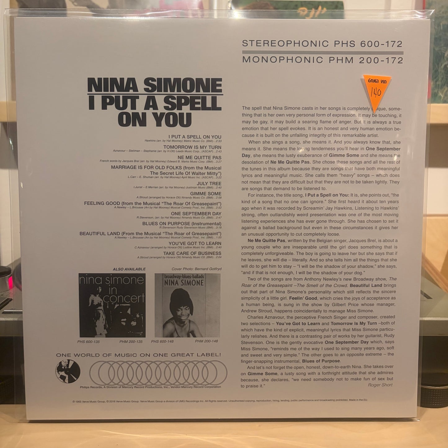 Nina Simone - I Put A Spell On