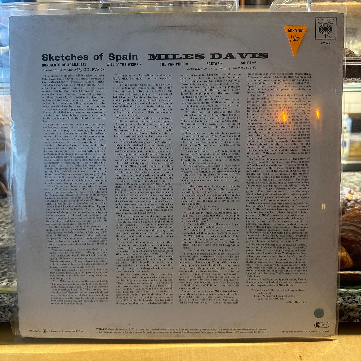 Miles Davis – Sketches Of Spain