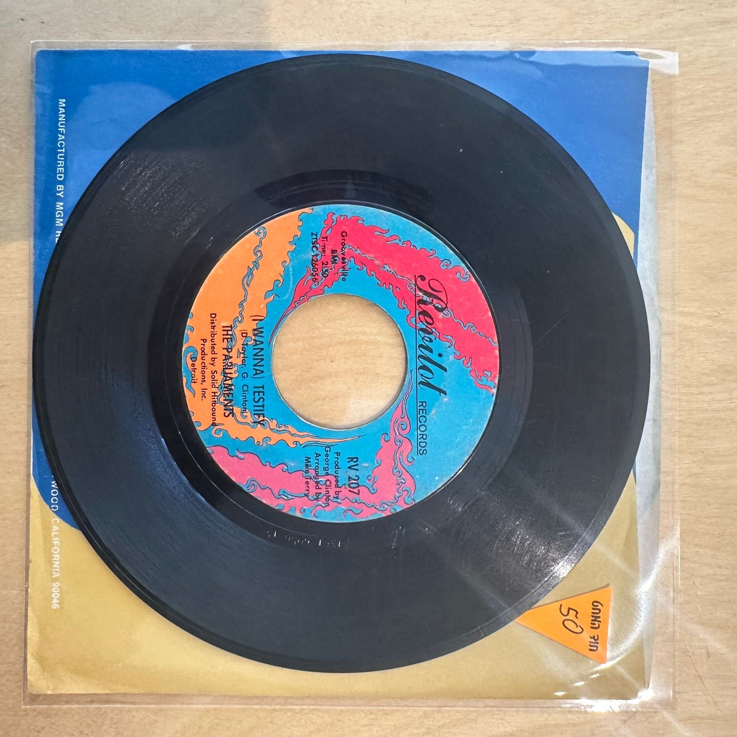 The Parliaments — (I Wanna) Testify 7"