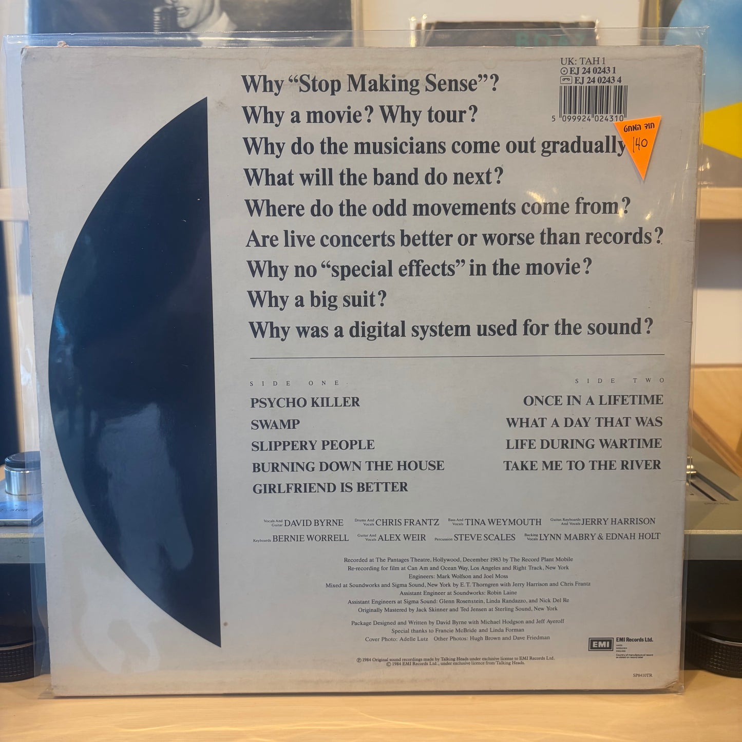 Talking Heads - Stop Making Sense