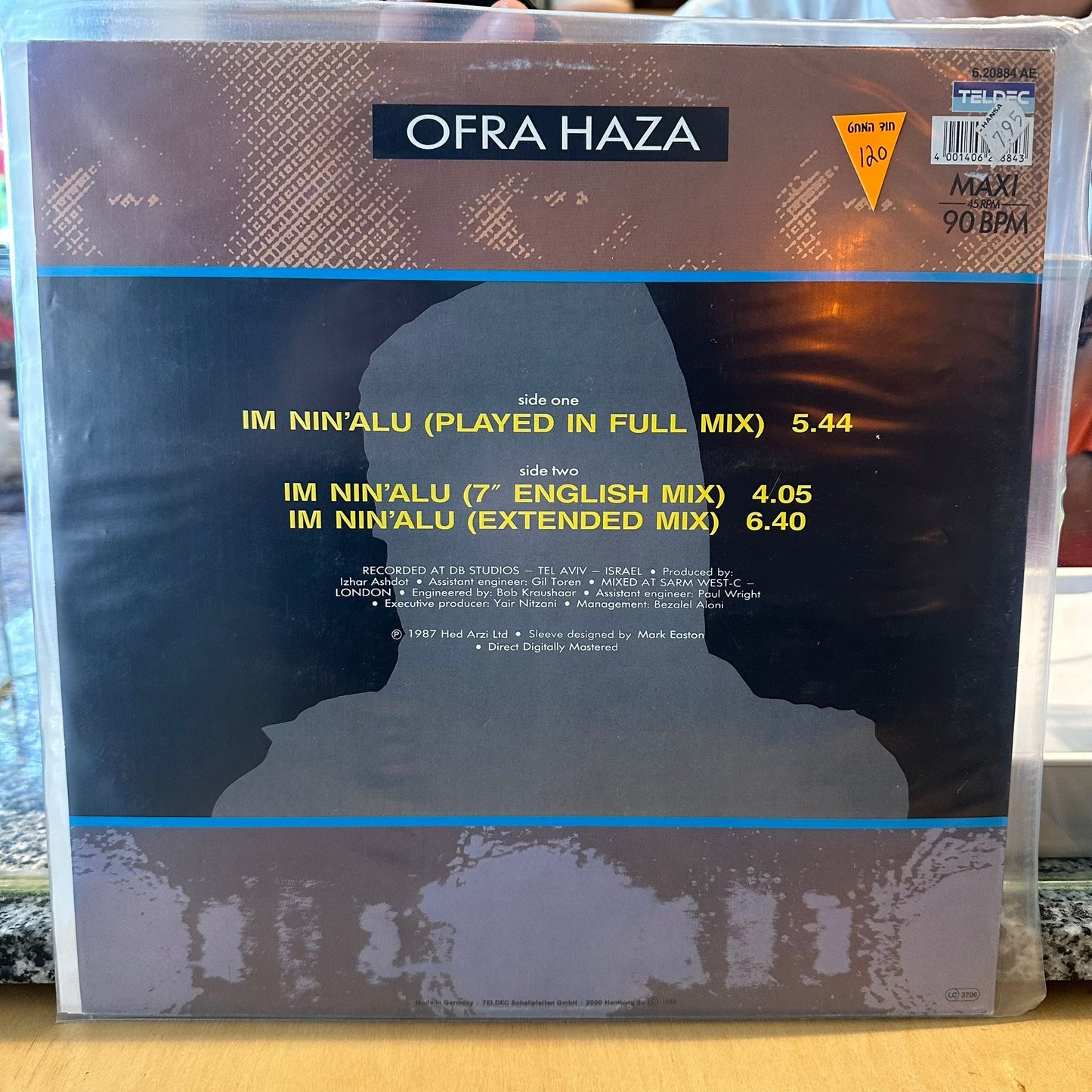 Ofra Haza - Im Nin'Alu (Played In Full Mix)