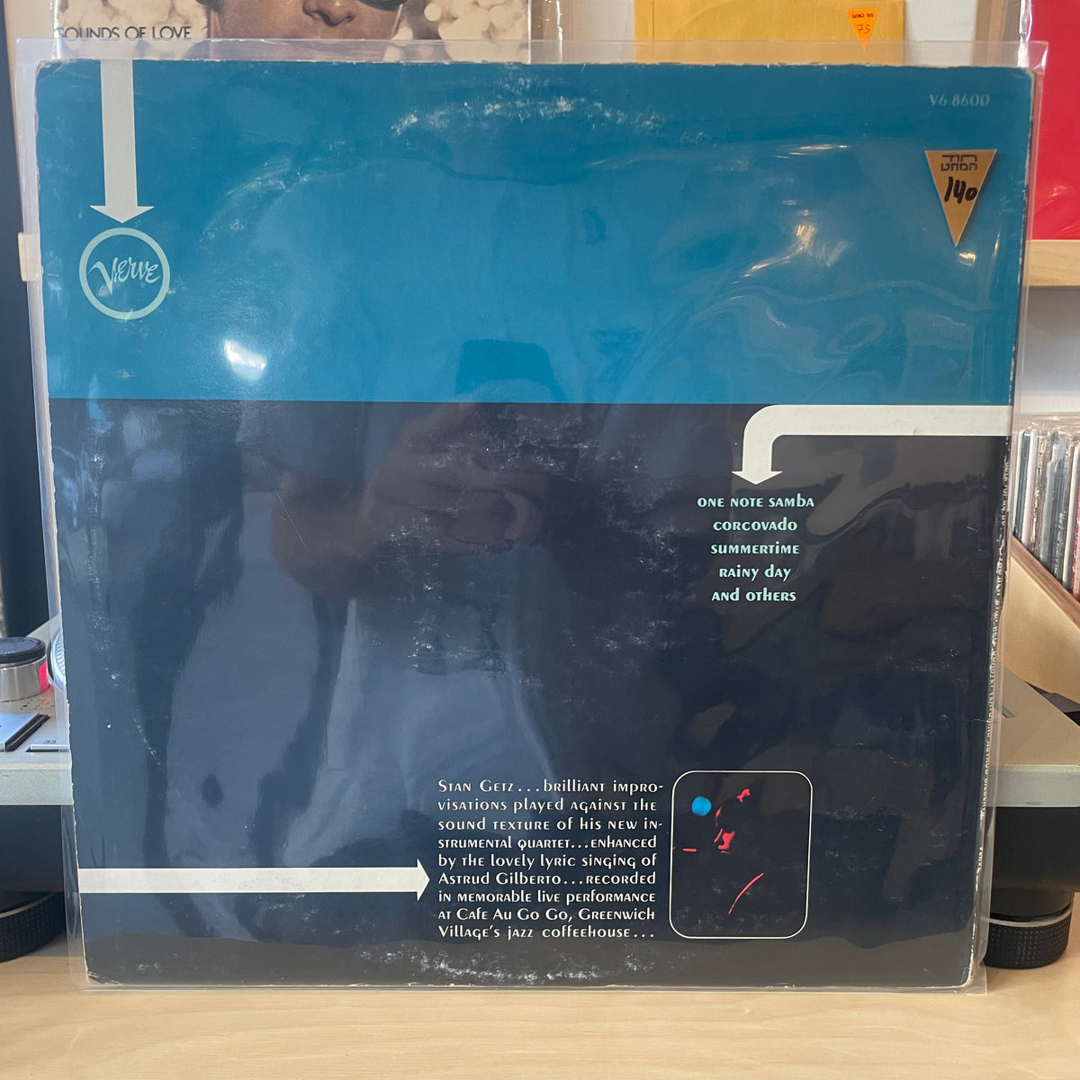 The New Stan Getz Quartet Featuring Astrud Gilberto - Getz Au Go Go