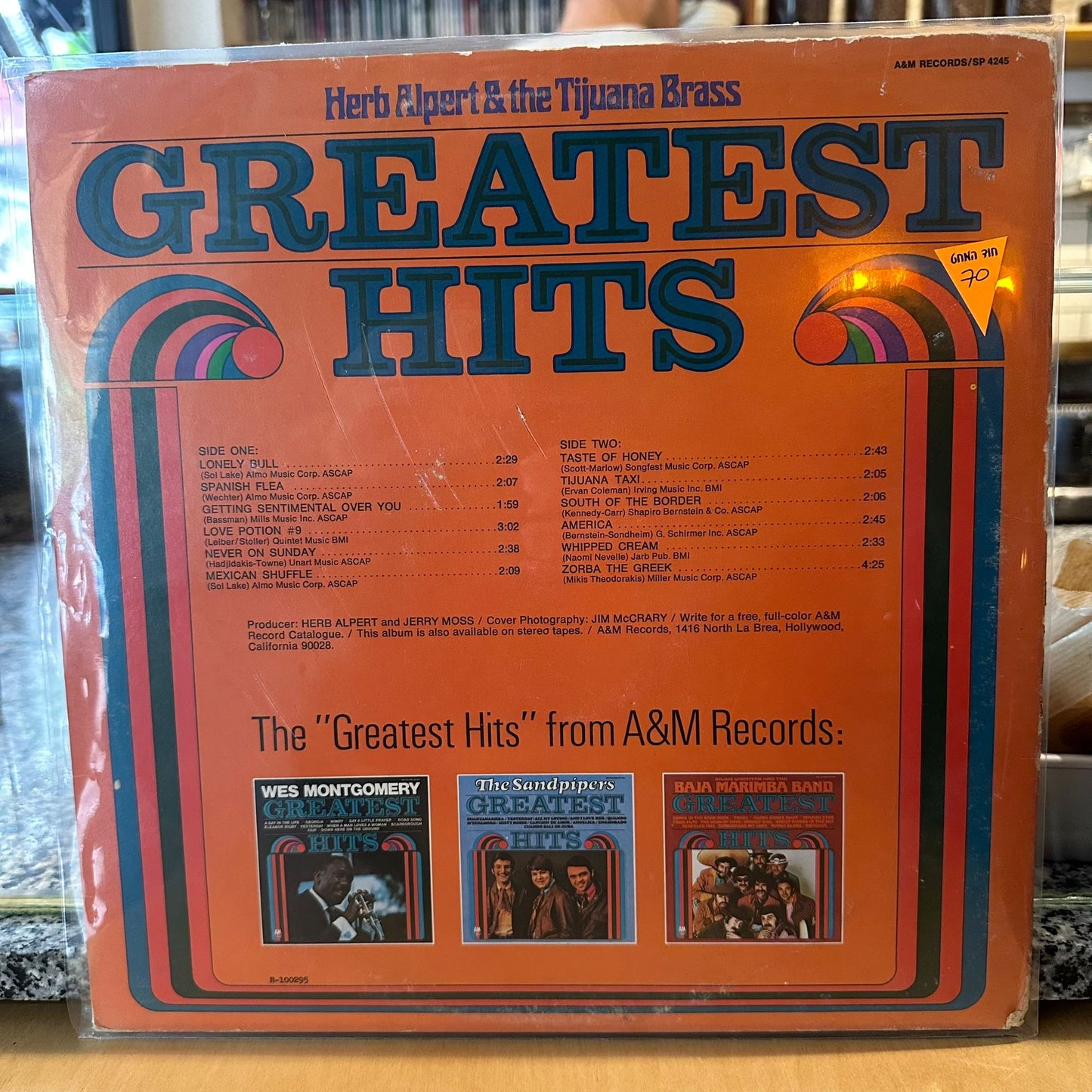 Herb Alpert & The Tijuana Brass - Greatest Hits
