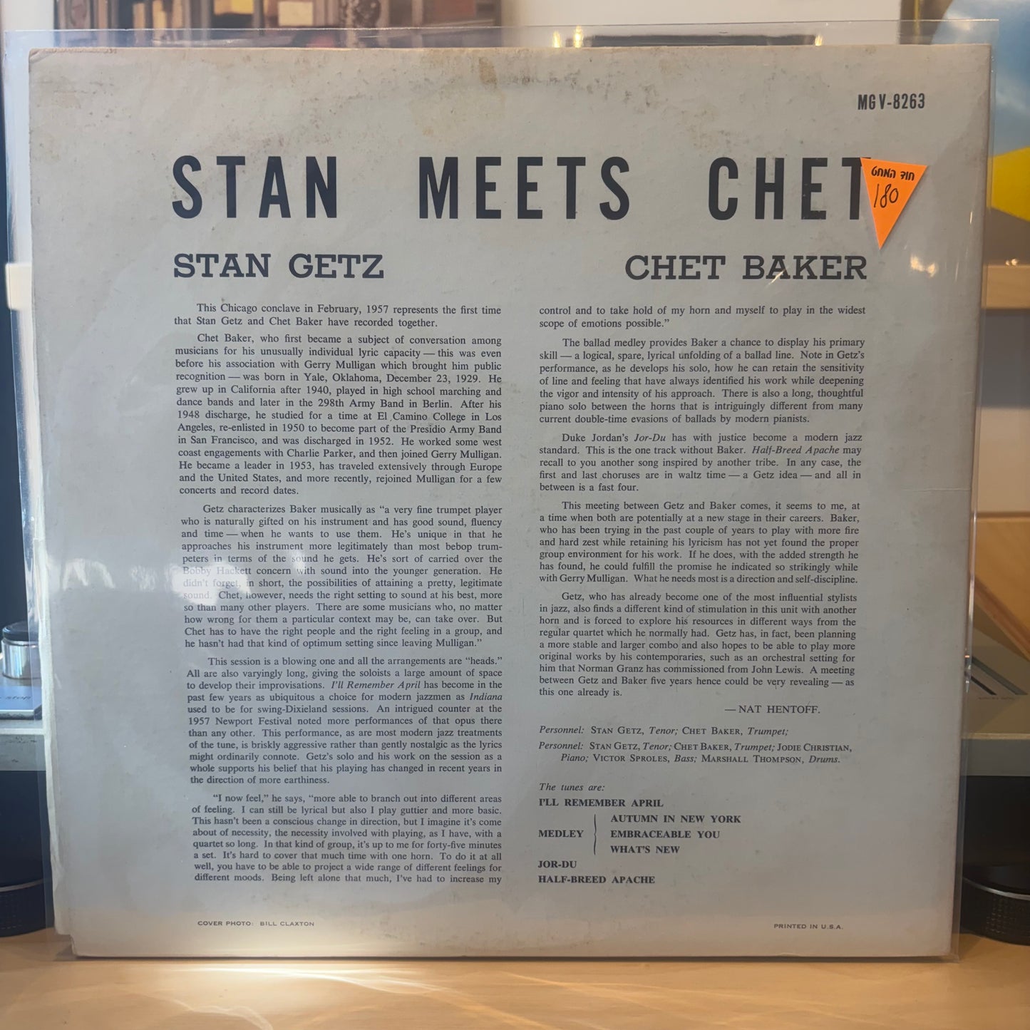Stan Getz & Chet Baker - Stan Meets Chet