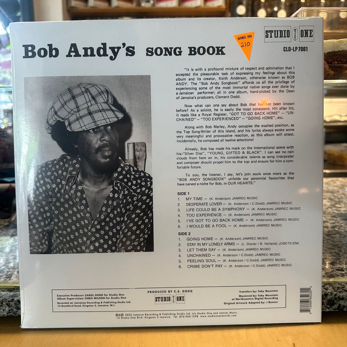 Bob Andy - Song Book