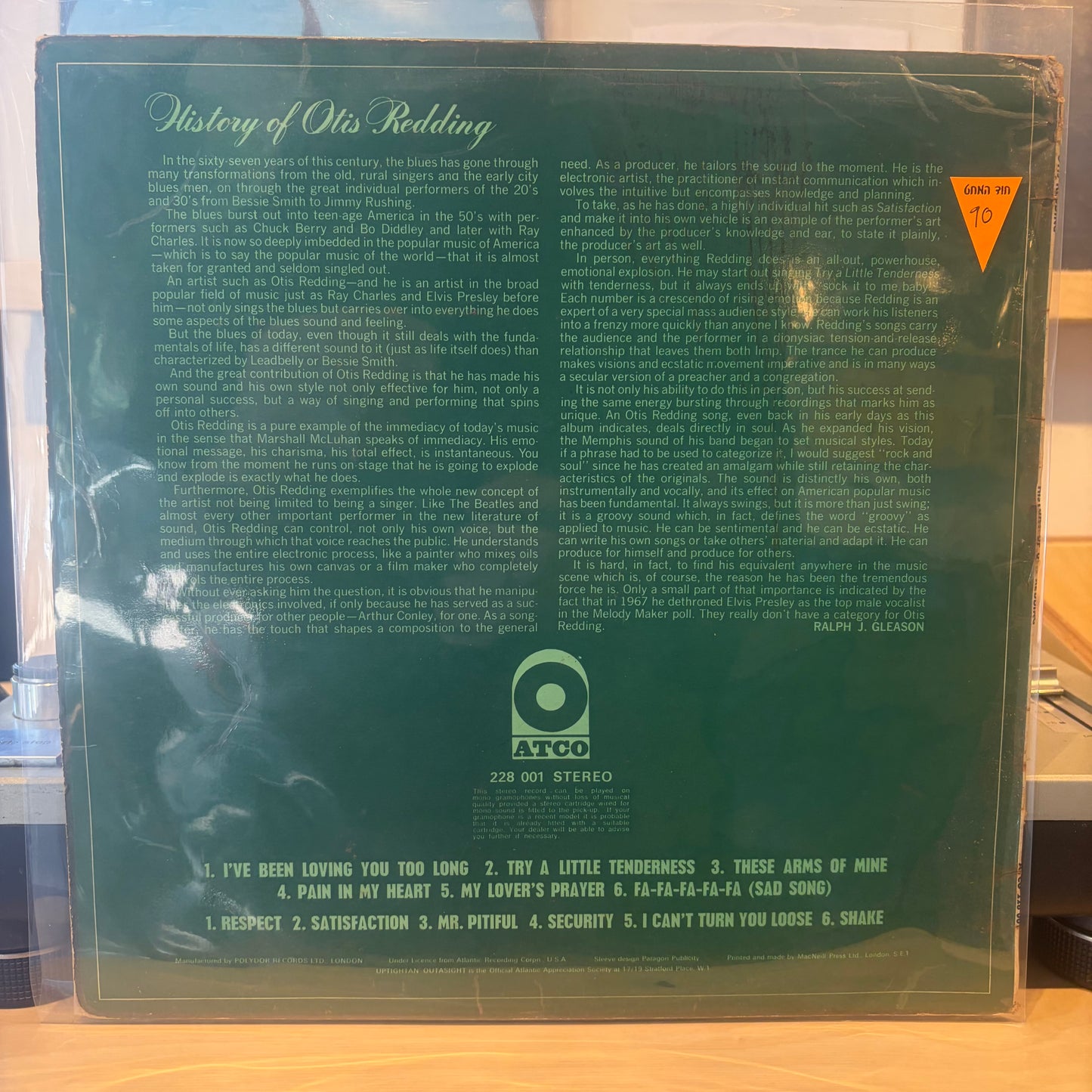 Otis Redding - History Of Otis Redding