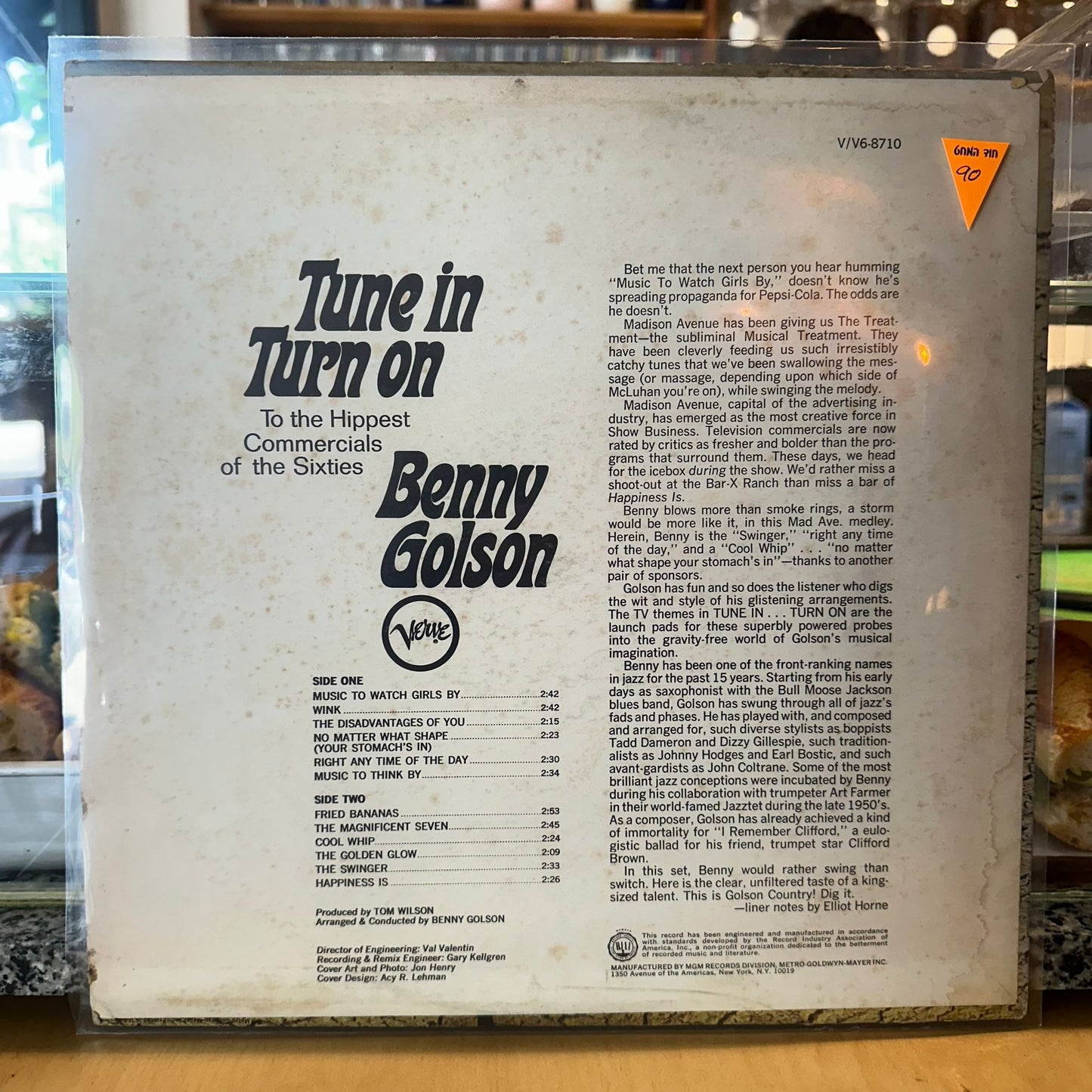 Benny Golson - Tune In Turn On - To The Hippest Commercials Of The Sixties
