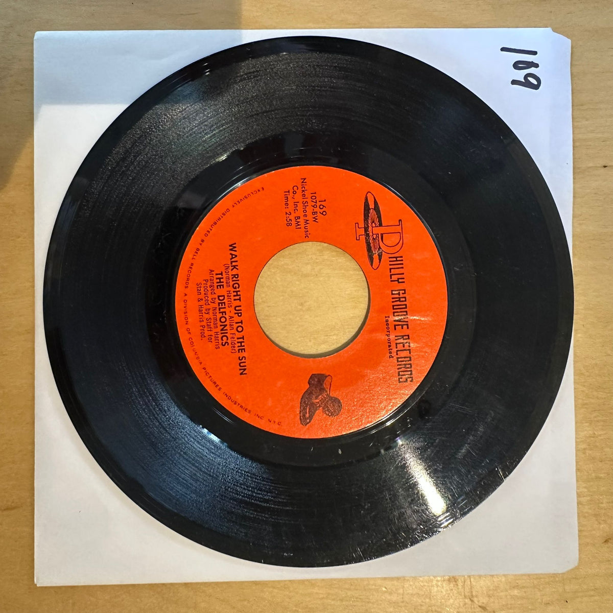 The Delfonics - Walk Right Up To The Sun (7")