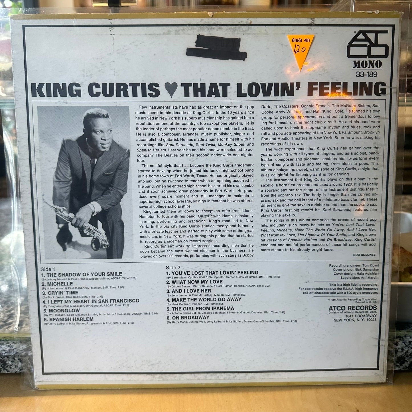 King Curtis - That Lovin' Feeling