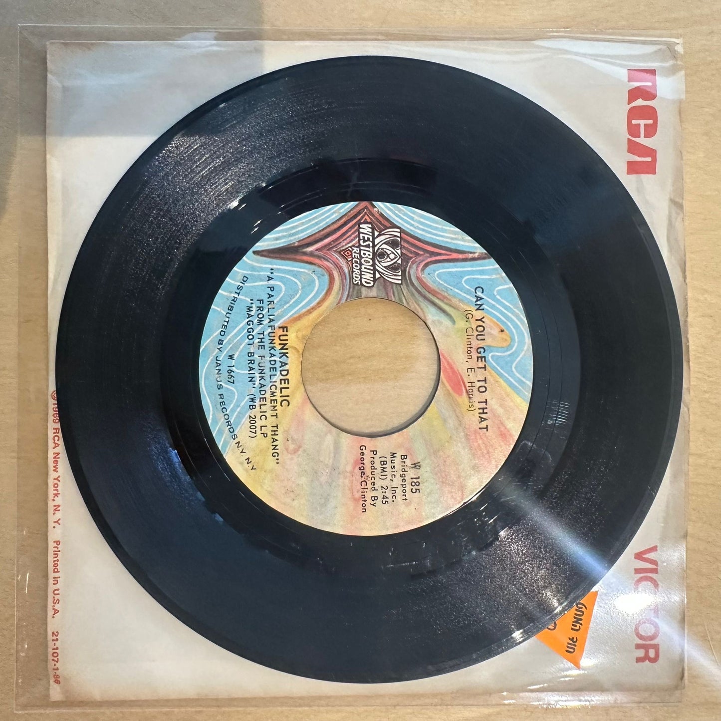 Funkadelic — Can You Get To That / Back In Our Minds 7"