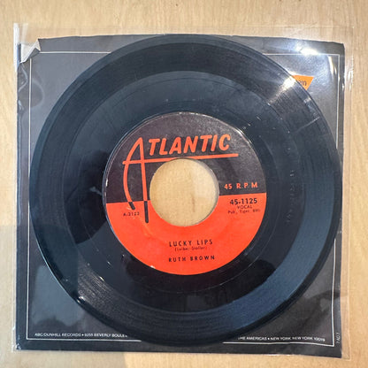 Ruth Brown — Lucky Lips / My Heart Is Breaking Over You 7"