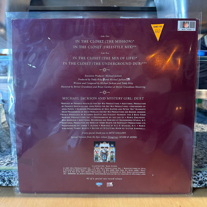 Michael Jackson - In The Closet (Mixes Behind Door #2) (12")